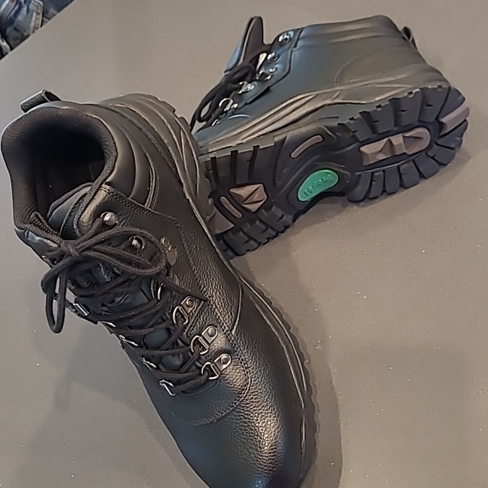 Prope't Sealtex  real leather upper sz 15X(3.W) black work/service boots…